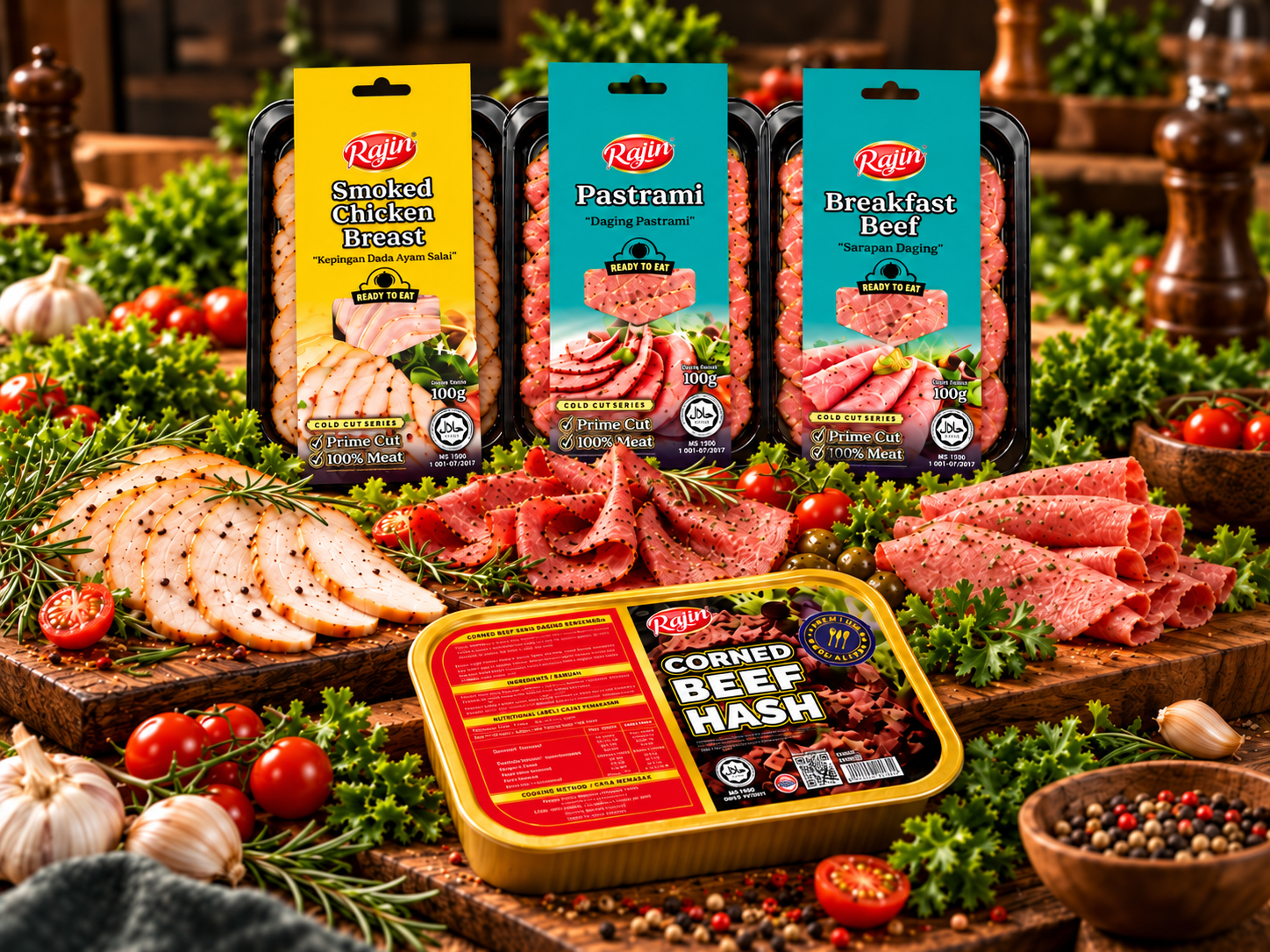 Rajin Gourmet Deli Feast Cold Cuts